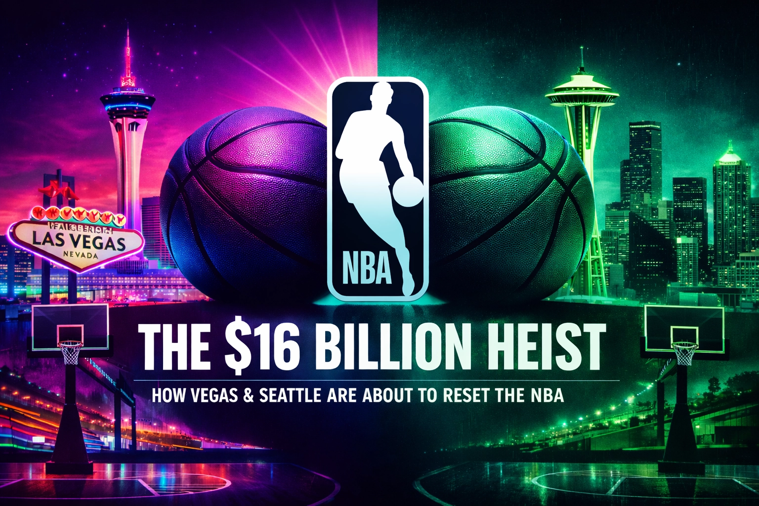 The $16 Billion Heist: How Vegas & Seattle are About to Reset the NBA