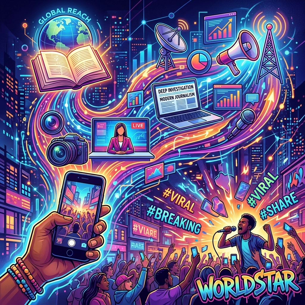Beyond the ‘WorldStar’ Shout: How Viral Platforms Are Shaping Modern Digital Journalism