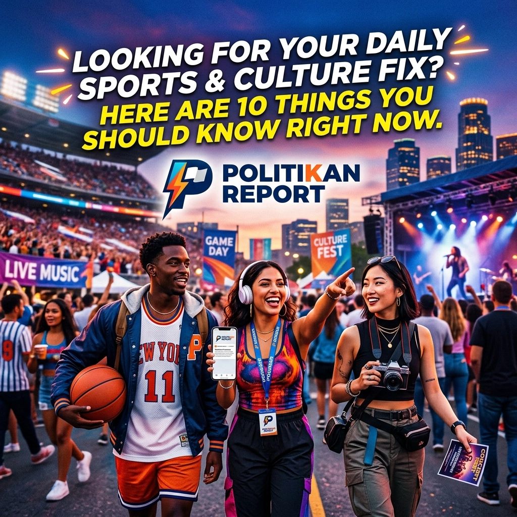Looking For Your Daily Sports & Culture Fix? Here Are 10 Things You Should Know Right Now