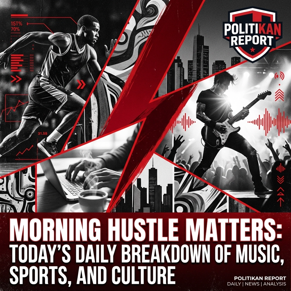 Morning Hustle Matters: Today’s Daily Breakdown of Music, Sports, and Culture
