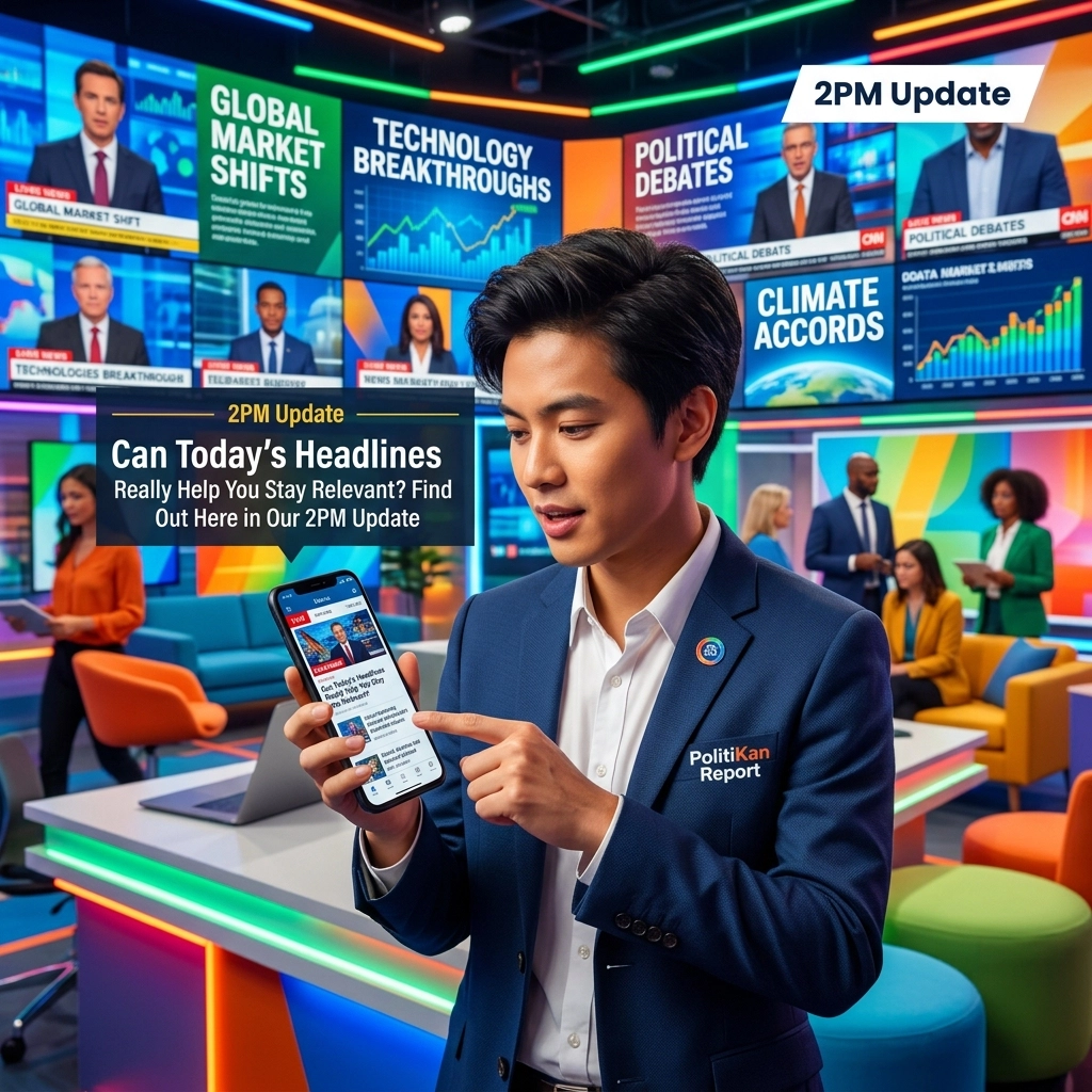Can Today’s Headlines Really Help You Stay Relevant? Find Out Here in Our 2PM Update