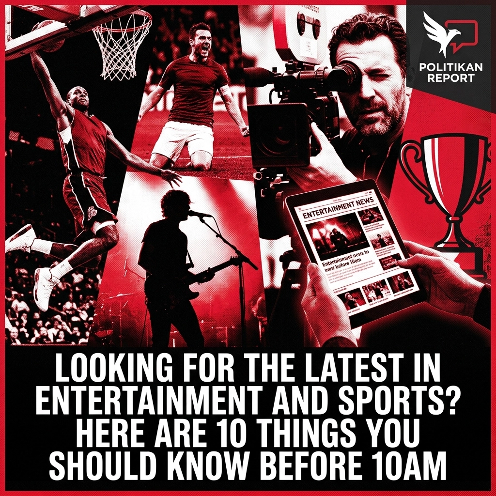 Looking For the Latest in Entertainment and Sports? Here Are 10 Things You Should Know Before 10AM