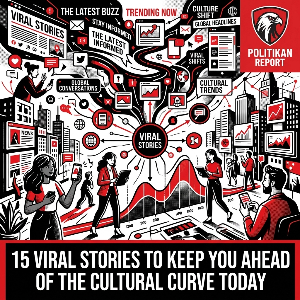 15 Viral Stories to Keep You Ahead of the Cultural Curve Today