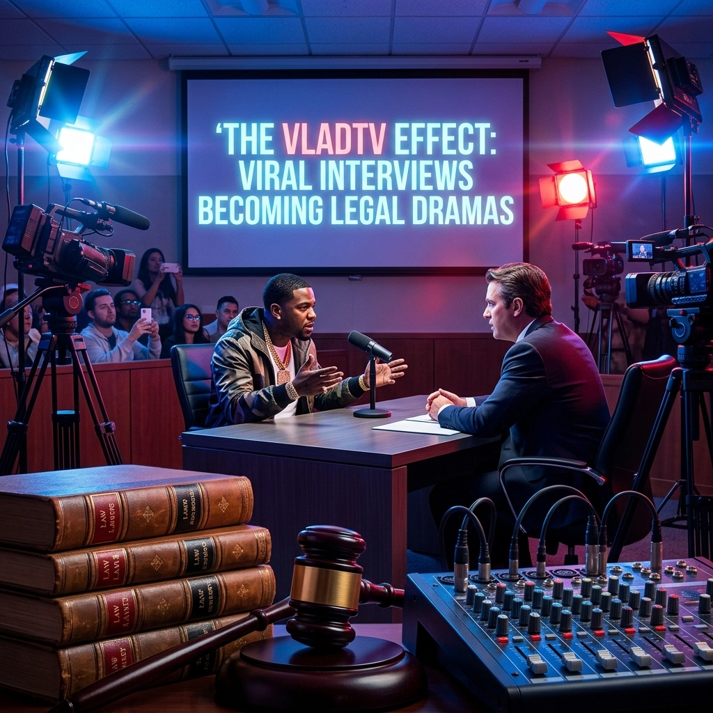 The VladTV Effect: Why Viral Interviews Are Becoming High-Stakes Legal Dramas