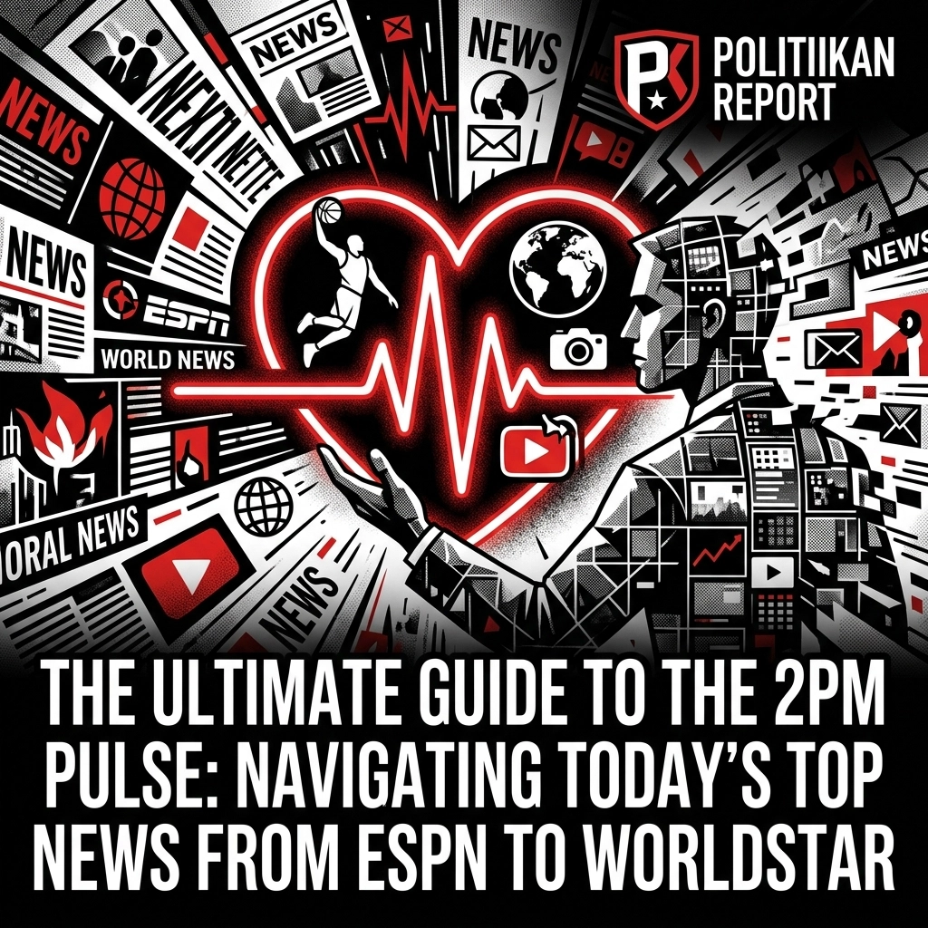 The Ultimate Guide to the 2PM Pulse: Navigating Today’s Top News from ESPN to WorldStar
