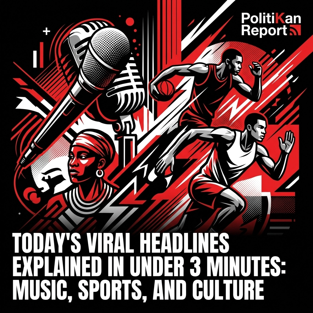 Today’s Viral Headlines Explained in Under 3 Minutes: Music, Sports, and Culture