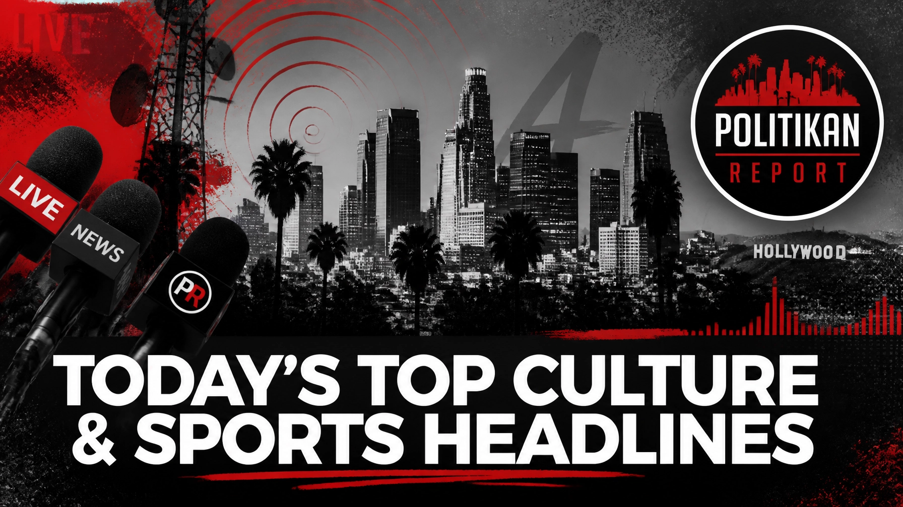 The PolitiKan Report: Today’s Top Culture & Sports Headlines Explained in Under 3 Minutes