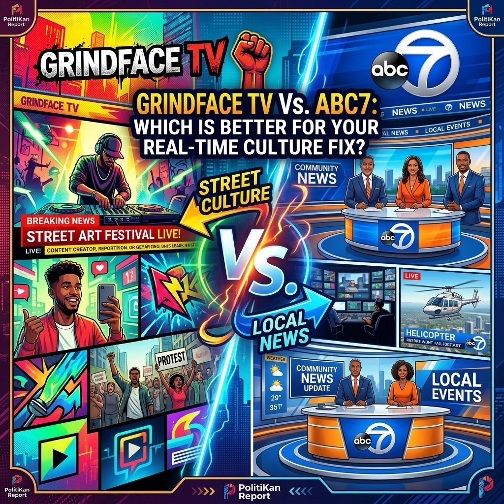 Grindface TV Vs. ABC7: Which Is Better For Your Real-Time Culture Fix?
